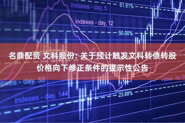 名鼎配资 文科股份: 关于预计触发文科转债转股价格向下修正条件的提示性公告